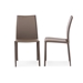 Baxton Studio Rockford Modern and Contemporary Taupe Bonded Leather Upholstered Dining Chair (Set of 2) - ALC-1025-Taupe