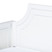 Baxton Studio Mariana Classic and Traditional White Finished Wood Twin Size Daybed - Mariana-White-Daybed