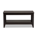 Baxton Studio Elada Modern and Contemporary Wenge Finished Wood Coffee Table - CT8000-Wenge-CT