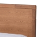 Baxton Studio Aras Modern and Contemporary Transitional Ash Walnut Brown Finished Wood Full Size 3-Drawer Platform Storage Bed - Aras-Ash Walnut-Full