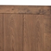 Baxton Studio Amira Mid-Century Modern Transitional Ash Walnut Finished Wood King Size Platform Bed - Amira-Ash Walnut-King