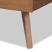Baxton Studio Amira Mid-Century Modern Transitional Ash Walnut Finished Wood Full Size Platform Bed - Amira-Ash Walnut-Full