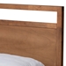 Baxton Studio Saffron Modern and Contemporary Walnut Brown Finished Wood Full Size 4-Drawer Platform Storage Bed - MG0068-Walnut-4DW-Full-Bed
