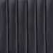 Baxton Studio Emile Modern and Contemporary Grey Velvet Fabric Upholstered and Dark Brown Finished Wood King Size Headboard - Emile-Grey Velvet-HB-King