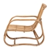 bali & pari Blanca Modern Bohemian Natural Rattan Accent Chair - DC1003-Rattan-CC