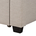 Baxton Studio Coronado Mid-Century Modern Transitional Beige Fabric Full Size 3-Drawer Storage Platform Bed - CF 9270-B-Coronado-B-Beige-Full