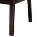 bali & pari Joana Modern Bohemian Dark Brown Mahogany Wood and Natural Seagrass Dining Arm Chair - Joana-Mahogany-AC