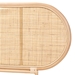 bali & pari Reegan Modern Bohemian Natural Brown Rattan Queen Size Standalone Headboard - WS030-Rattan-Headboard