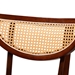 Baxton Studio Dannell Mid-Century Modern Grey Fabric and Walnut Brown Finished Wood 2-Piece Dining Chair Set - CS003C-Walnut/Light Grey-DC-2PK