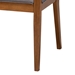 Baxton Studio Emilia Modern Japandi Grey Fabric and Walnut Brown Finished Wood 2-Piece Arm Chair Set with Woven Rattan - BBT5467.11-Walnut Rattan/Grey-CC