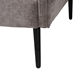 Baxton Studio Holton Modern Grey Fabric Sofa - SF420-Grey-Sofa