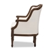 Baxton Studio Charlemagne Traditional French Accent Chair- - ASS292Mi ASH2