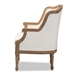 Baxton Studio Charlemagne Traditional French Accent Chair-Oak - ASS292Mi CG4