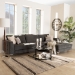 Baxton Studio Agnew Contemporary Grey Microfiber Right Facing Sectional Sofa - U9320S-LRCC-RFC Sectional