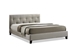 Baxton Studio Annette Light Beige Linen Modern Bed with Upholstered Headboard - Full Size - BBT6140A2-Full-Light Beige 6086-1