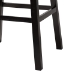 Baxton Studio Avril Modern and Contemporary White Faux Leather Tufted 2-Piece Swivel Barstool Set with Nail heads Trim - BBT5210A1-BS-White
