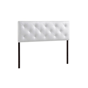 Baxton Studio Baltimore Modern and Contemporary King White Faux Leather Upholstered Headboard Baxton Studio Baltimore Modern and Contemporary King White Faux Leather Upholstered Headboard, wholesale furniture, restaurant furniture, hotel furniture, commercial furniture