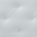 Baxton Studio Bedford White Queen Sized Headboard - BBT6431-White-HB-Queen