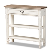 Baxton Studio Dauphine Traditional French Accent Console Table-1 Drawer Baxton StudioDauphine Traditional French Accent Console Table-1 Drawer, wholesale furniture, restaurant furniture, hotel furniture, commercial furniture