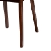 Baxton Studio Elsa Mid-century Modern Scandinavian Style Dark Walnut Bent Wood Dining Chair - RT364-TBL Elsa Dining Chair