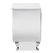 Baxton Studio Erin Modern and Contemporary White Faux Leather Upholstered Nightstand - BBT3116-White-NS