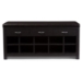 Baxton Studio Espresso Entryway Bench - WI5374