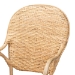 bali & pari Genna Modern Bohemian Natural Brown Finished Rattan Dining Chair - RCN004-Rattan-DC