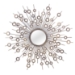 Baxton Studio Goring Contemporary Round Accent Wall Mirror