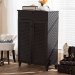 Baxton Studio Harding Espresso Shoe-Storage Cabinet - FP-03LV-Espresso
