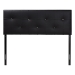 Baxton Studio Kirchem Upholstered Black Queenl Sized Headboard - BBT6432-Black-HB-Queen
