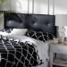 Baxton Studio Kirchem Upholstered Black Queenl Sized Headboard - BBT6432-Black-HB-Queen