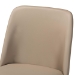 Baxton Studio Lavin Mid-Century "Walnut" Light Brown/Beige Faux Leather Dining Chair - RT324-CHR