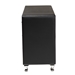 Baxton Studio Luminescence Wood Contemporary Black Upholstered Dresser - BBT2030-Dresser-Black