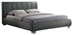 Baxton Studio Marzenia Wood Contemporary Queen-Size Bed - BBT6085-Queen-Grey
