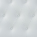 Baxton Studio Morris Modern and Contemporary White Faux Leather Upholstered Button-Tufted Scalloped Twin Size Headboard - BBT6496-White-Twin HB