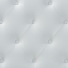 Baxton Studio Myra Modern and Contemporary Queen Size White Faux Leather Upholstered Button-tufted Scalloped Headboard - BBT6505-White-Queen HB