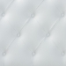 Baxton Studio Myra Modern and Contemporary White Faux Leather Upholstered Button-Tufted Scalloped Twin Size Headboard - BBT6505-White-Twin HB