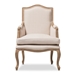Baxton Studio Nivernais Wood Traditional French Accent Chair - ASS288Mi CG4