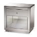 Baxton Studio Rochadh Modern and Contemporary Hollywood Glamour Style 1-drawer and 1-shelf End Table  - RXF-648
