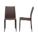 Baxton Studio Rockford Modern and Contemporary Taupe Bonded Leather Upholstered Dining Chair (Set of 2) - ALC-1025-Taupe