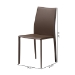 Baxton Studio Rockford Modern and Contemporary Taupe Bonded Leather Upholstered Dining Chair (Set of 2) - ALC-1025-Taupe