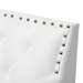 Baxton Studio Thalassa White Modern Arm Chair - BBT5114-White-CC