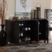 Baxton Studio Warren Espresso Shoe-Storage Cabinet - FP-04LV-Espresso