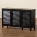 Baxton Studio Warren Espresso Shoe-Storage Cabinet - FP-04LV-Espresso