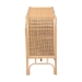 bali & pari Carabella Bohemian Natural Rattan 2-Door Storage Cabinet - WS082-Natural Rattan-Cabinet