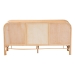 bali & pari Carabella Bohemian Natural Rattan 2-Door Storage Cabinet - WS082-Natural Rattan-Cabinet