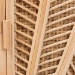 bali & pari Carabella Bohemian Natural Rattan 2-Door Storage Cabinet - WS082-Natural Rattan-Cabinet
