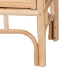 bali & pari Carabella Bohemian Natural Rattan 2-Door Storage Cabinet - WS082-Natural Rattan-Cabinet