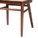 bali & pari Denver Modern Bohemian Walnut Brown Finished Acacia Wood and Seagrass Dining Chair - Denver-Wood/Banana Leaf-DC