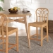 bali & pari Monaco Modern Bohemian Natural Rattan and Mahogany Wood Counter Stool - Monaco-Rattan-CC